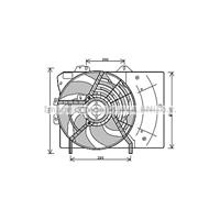 Lüfter, Motorkühlung AVA PE7539