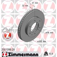 Bremsscheibe 'COAT Z' | Zimmermann (250.1390.20)