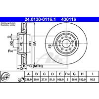 Bremsscheibe | f.becker_line (102 10416)