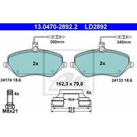 citroen Low dust Keramische remblokken 13047028922