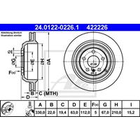 Bremsscheibe | f.becker_line (102 10720)