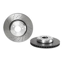 Remschijf TWO-PIECE DISCS LINE BREMBO, Remschijftype: Binnen geventileerd, u.a. für BMW