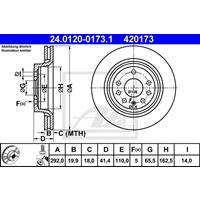 Bremsscheibe | f.becker_line (102 10213)