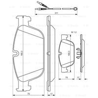 citroen Remblokken set BP1447