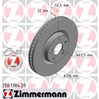 Remschijf Zimmermann, Remschijftype: Binnen geventileerd, u.a. für Ford, Ford Usa