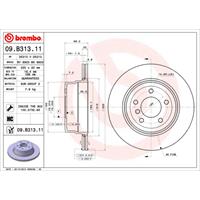 Remschijf COATED DISC LINE BREMBO, Remschijftype: Binnen geventileerd, u.a. für BMW