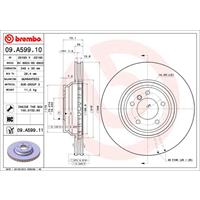 Remschijf COATED DISC LINE BREMBO, Remschijftype: Binnen geventileerd, u.a. für BMW