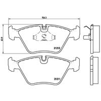 audi Remblokken set