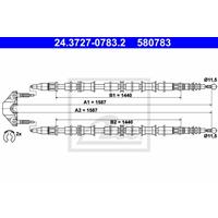 Seilzug, Feststellbremse hinten ATE 24.3727-0783.2