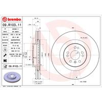 Bremsscheibe 'COATED DISC LINE' | BREMBO (09.R103.11)