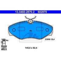 Remblokkenset, schijfrem ATE, u.a. für Opel, Renault, Nissan, Vauxhall