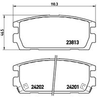 hyundai Remblokken set P30021