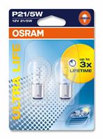Osram Autolampen Ultra Life P21/5w 12 Volt 21/5 Watt 2 Stuks