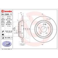 COATED DISC LINE BREMBO, Remschijftype: Massief, u.a. für Mercedes-Benz