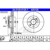 Bremsscheibe | f.becker_line (102 10122)