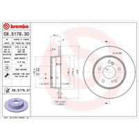 Bremsscheibe 'COATED DISC LINE' | BREMBO (08.5178.31)