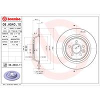 2 remschijven brembo 08.a540.10