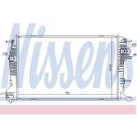 Kühler, Motorkühlung Nissens 637622