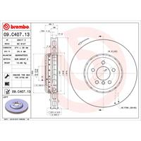 Bremsscheibe 'TWO-PIECE DISCS LINE' | BREMBO (09.C407.13)