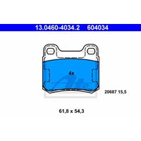 Bremsbelagsatz, Scheibenbremse | ATE (13.0460-4034.2)