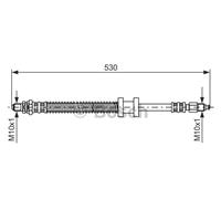 BOSCH Bremsschläuche 1 987 476 179 Bremsschlauch FORD,KA RB_,KA Van RB