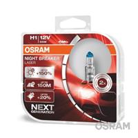 osramauto Osram Auto 64150NL-HCB Halogeenlamp Night Breaker Laser Next Generation H1 55 W 12 V