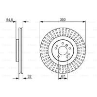 Bremsscheibe | BOSCH (0 986 479 329)