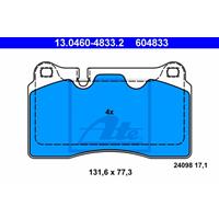 Remblokkenset, schijfrem ATE, u.a. für Cupra, VW, Audi, Seat