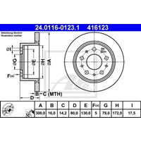 Bremsscheibe | f.becker_line (102 10792)