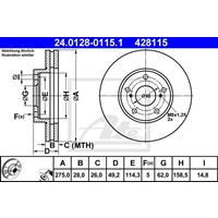 Bremsscheibe | f.becker_line (102 10559)