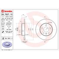 Bremsscheibe 'COATED DISC LINE' | BREMBO (08.7627.11)