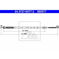 fiat Handremkabel 24372705772