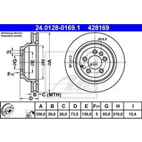 Bremsscheibe | f.becker_line (102 10797)