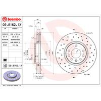 Bremsscheibe 'BREMBO XTRA LINE' | BREMBO (09.9162.1X)