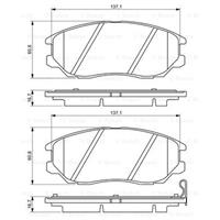 hyundai Remblokken set BP1255