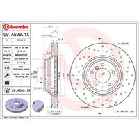 Bremsscheibe 'BREMBO XTRA LINE' | BREMBO (09.A599.1X)