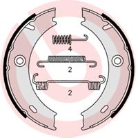 Bremsbackensatz, Feststellbremse | BREMBO (S 50 512)