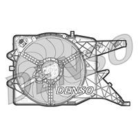 Koelventilatorwiel DENSO, Diameter (mm)405mm, Spanning (Volt)12V, u.a. für Opel