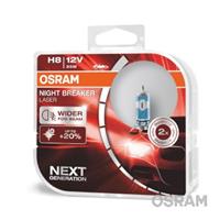 Osram Night Breaker Laser Halogeen lampen - H8 - 12V/35W - set van 2 stuks 64212NLHCB