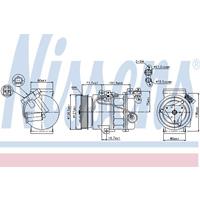 renault Compressor, airconditioning