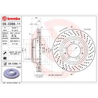 Bremsscheibe 'COATED DISC LINE' | BREMBO (09.C089.11)