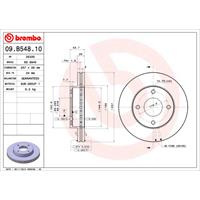 Bremsscheibe | BREMBO (09.B548.10)