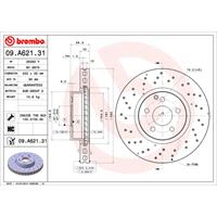 Bremsscheibe 'COATED DISC LINE' | BREMBO (09.A621.31)