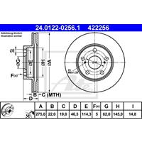 Bremsscheibe | f.becker_line (102 10801)