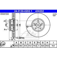 Bremsscheibe | f.becker_line (102 10738)