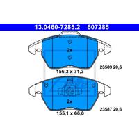 Remblokkenset, schijfrem ATE, u.a. für Seat, Audi, VW