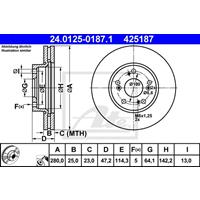 Bremsscheibe | f.becker_line (102 10460)