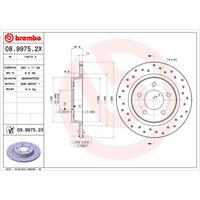 Bremsscheibe 'BREMBO XTRA LINE' | BREMBO (08.9975.2X)