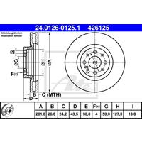 Bremsscheibe | f.becker_line (102 10331)