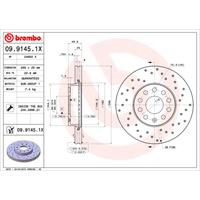 Bremsscheibe 'BREMBO XTRA LINE' | BREMBO (09.9145.1X)